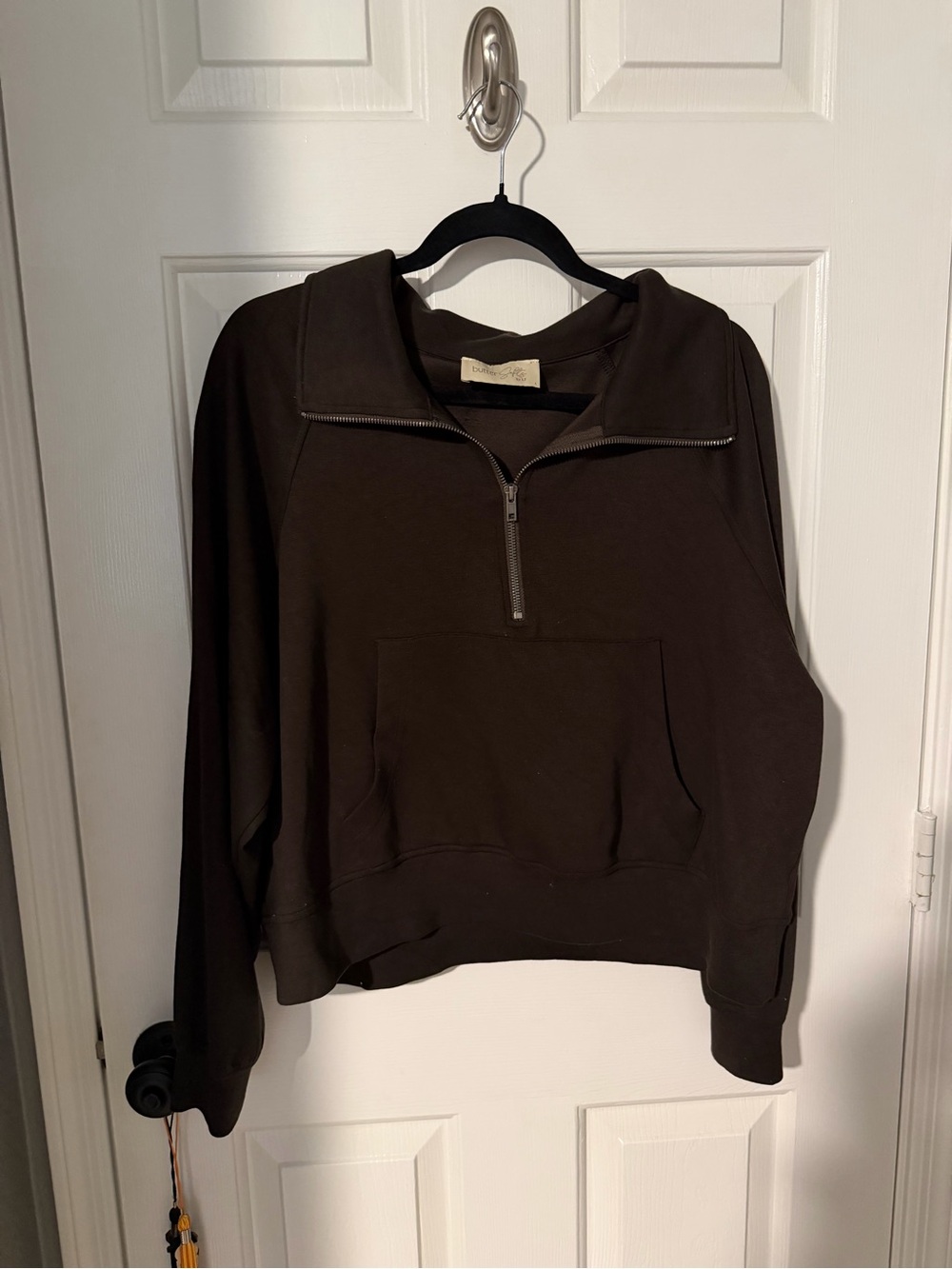 Lizard Thicket Women’s Half-Zip Pullover - Dark Brown